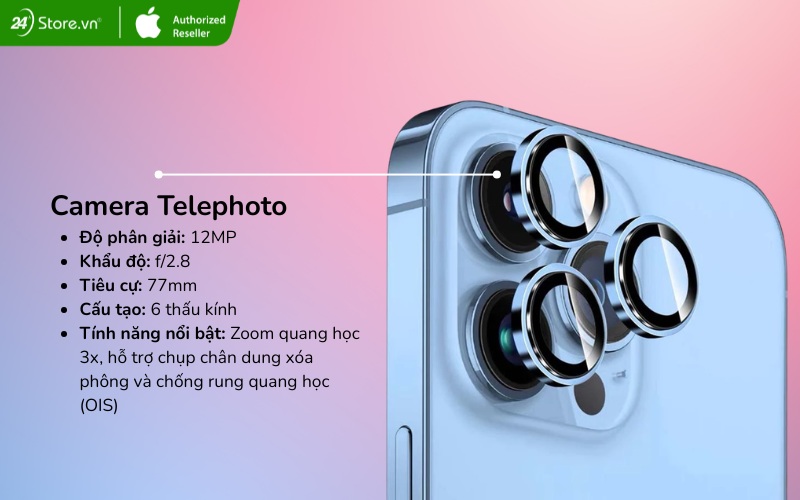 camera tele iphone 13 pro max
