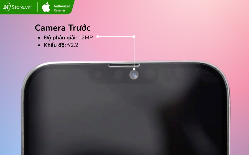 camera trước iphone 13 pro max