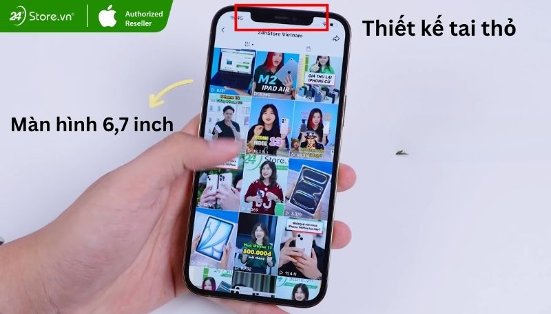 Đánh giá màn hình iPhone 12 Pro Max