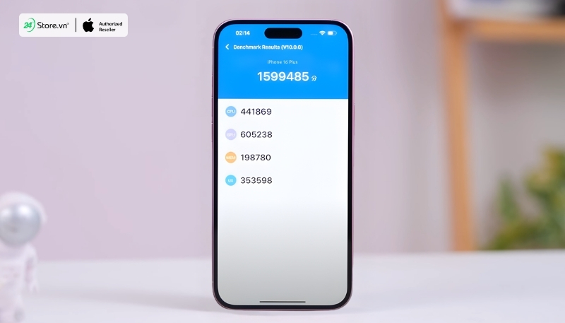 Đánh giá hiệu năng iPhone 16 Plus