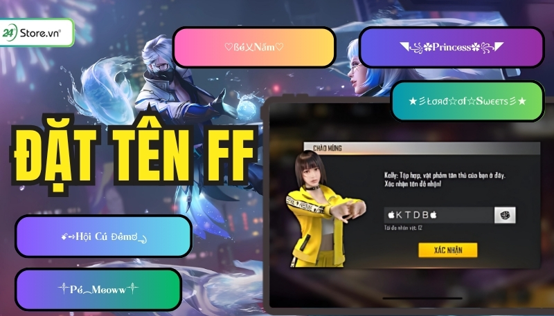 đặt tên ff