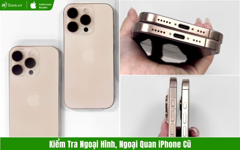 cách kiểm tra ngoại hình iphone cũ vũng tàu