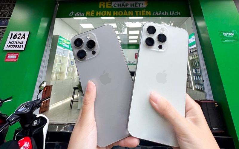 iphone 15 pro max cũ vũng tàu