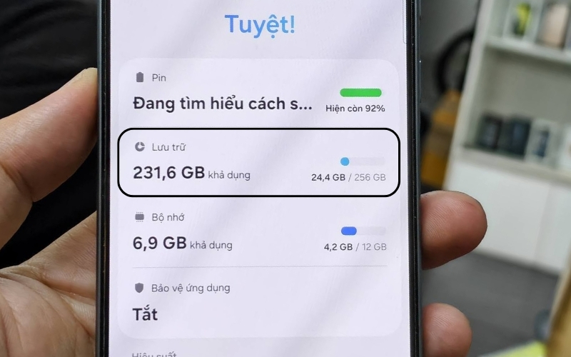 điện thoại 256gb giá rẻ lưu được bao nhiêu
