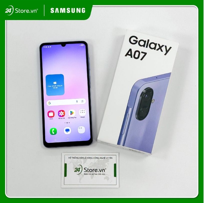 điện thoại cho người lớn tuổi samsung galaxy a07