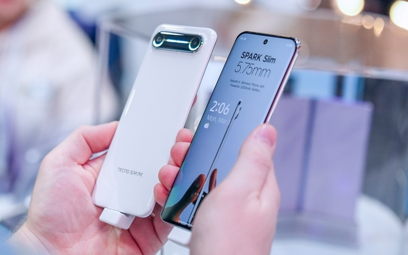 điện thoại siêu mỏng Tecno Spark Slim: 5.75mm