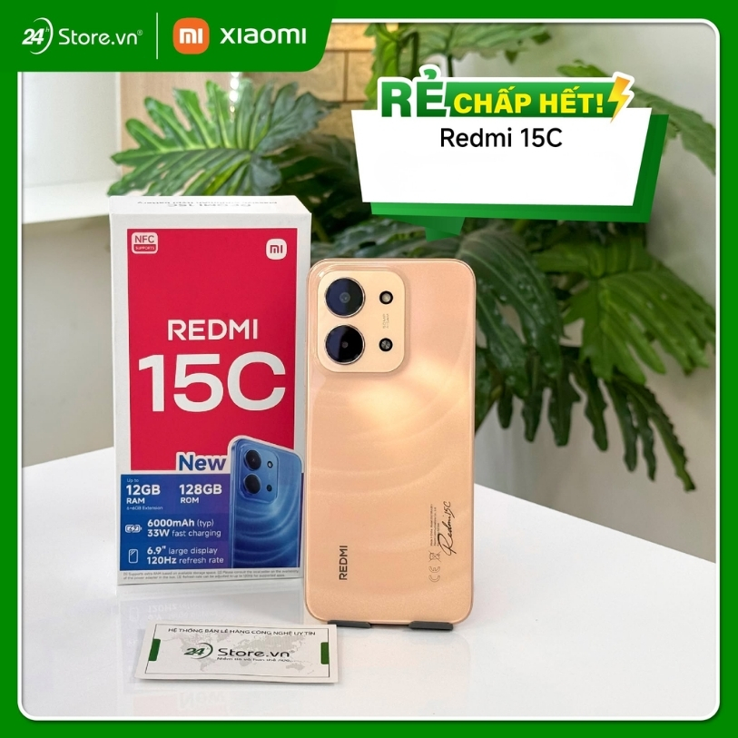 điện thoại xiaomi redmi 15c