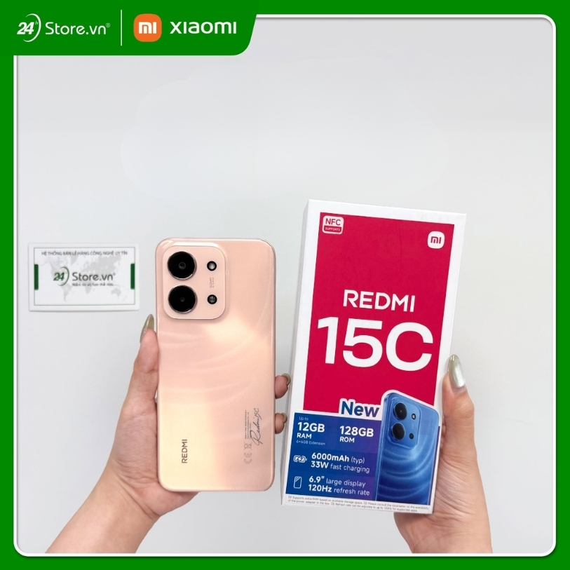 điện thoại xiaomi dưới 5 triệu - redmi 15c