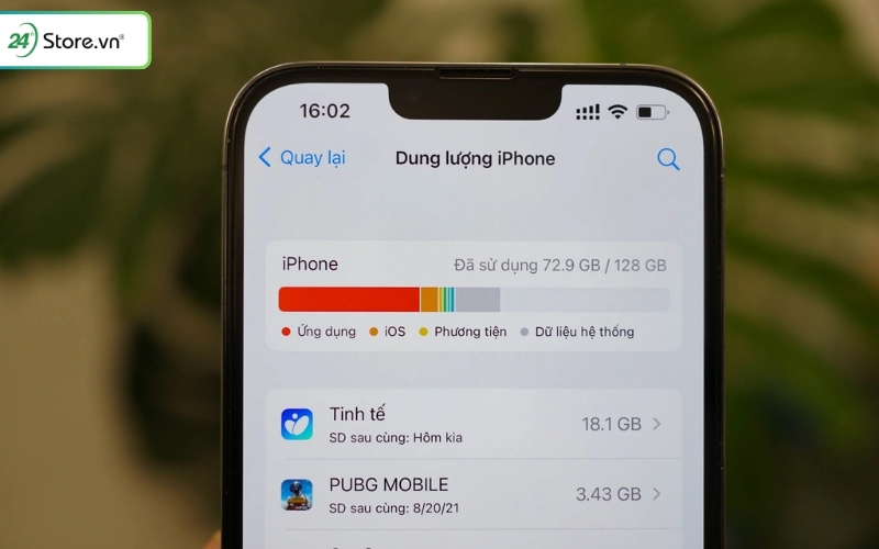 128gb có đủ dùng không