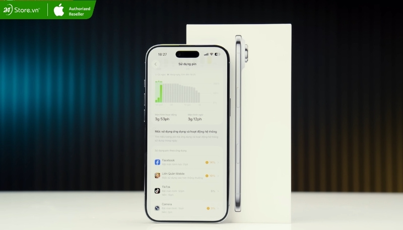 dung lượng pin iphone air dùng được bao lâu