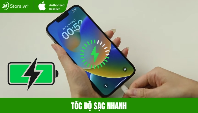 Tốc độ sạc nhanh