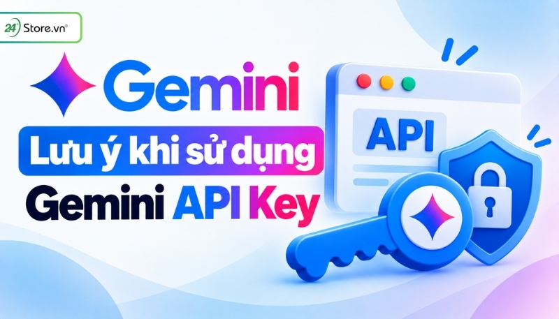 Lưu ý khi sử dụng Gemini API Key