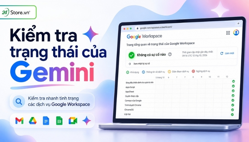 Kiểm tra Gemini bị lỗi