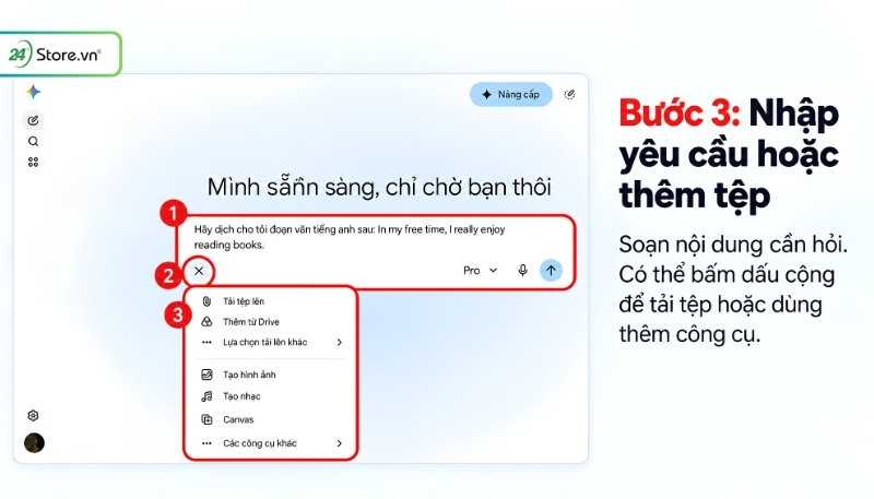Hướng dẫn dùng Gemini AI trên PC B3
