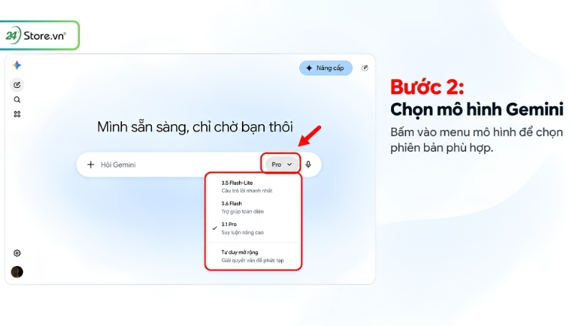 Hướng dẫn sử dụng Google Gemini trên laptop B2