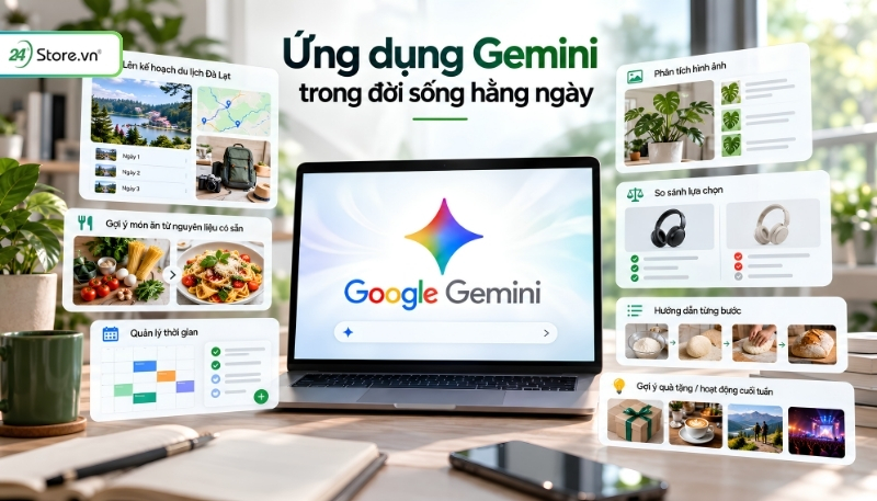 Ứng dụng Gemini trong đời sống