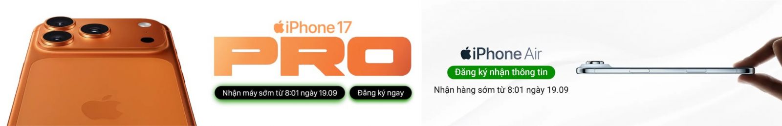 nhận thông tin iphone 17 pro max