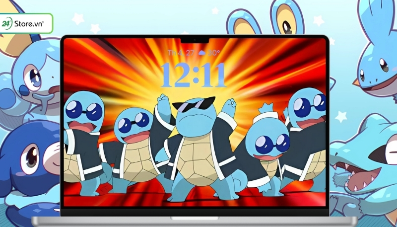 bộ sưu tập pokemon hệ nước