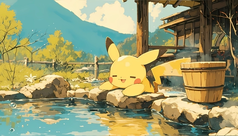 hình nền pokemon pikachu 4k