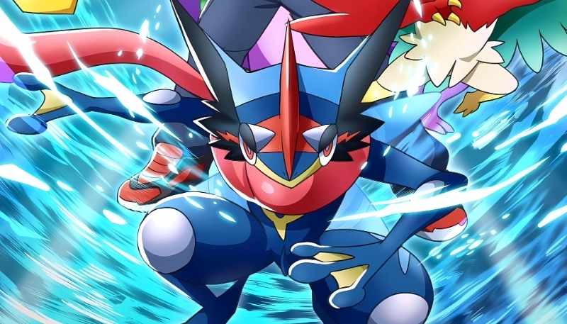 hình nền pokemon gekkouga mega 4k đẹp