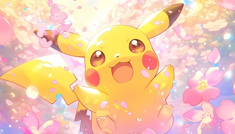hình ảnh pokemon pikachu cute dễ thương