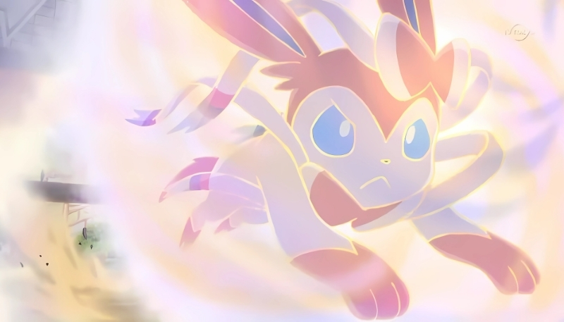 tải hình nền pokemon thiên thần sylveon siêu dễ thương