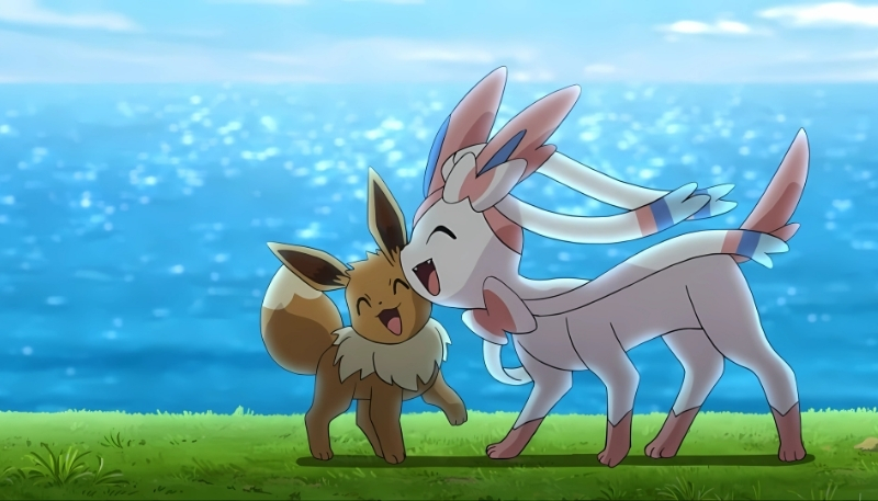 ảnh nền pokemon thiên thần sylveon đáng yêu