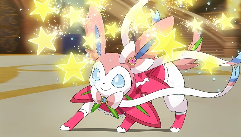 hình ảnh pokemon thiên thần sylveon đáng yêu full hd