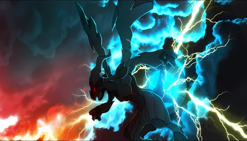 hình nền pokemon zekrom cực ngầu