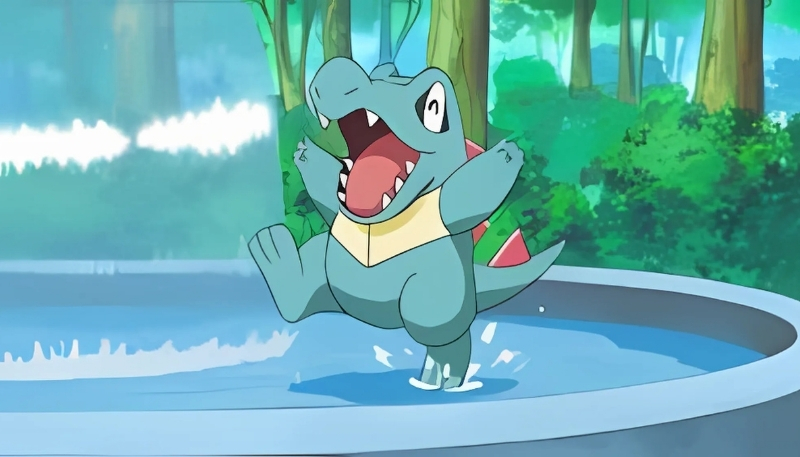 tải hình nền pokemon hệ nước totodile
