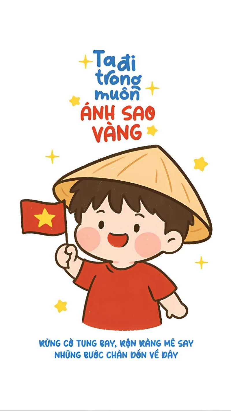 Hình nền 2/9 đẹp và sang trọng cho điện thoại
