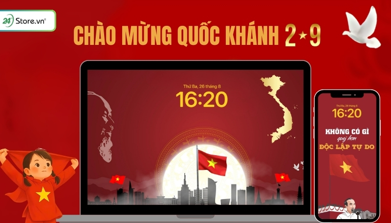 Hình nền 2/9 ý nghĩa