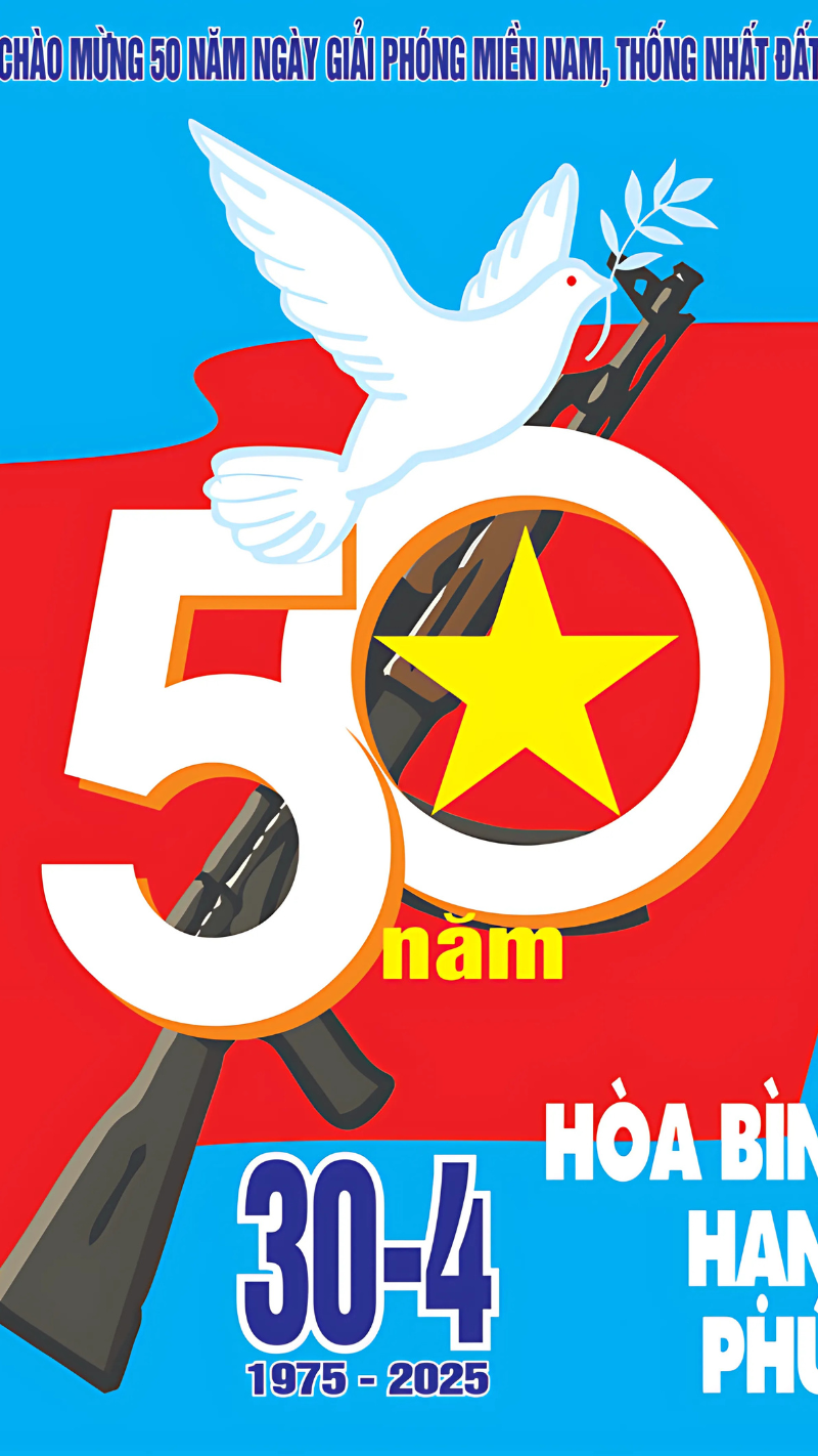 Hình nền 30/4 slogan