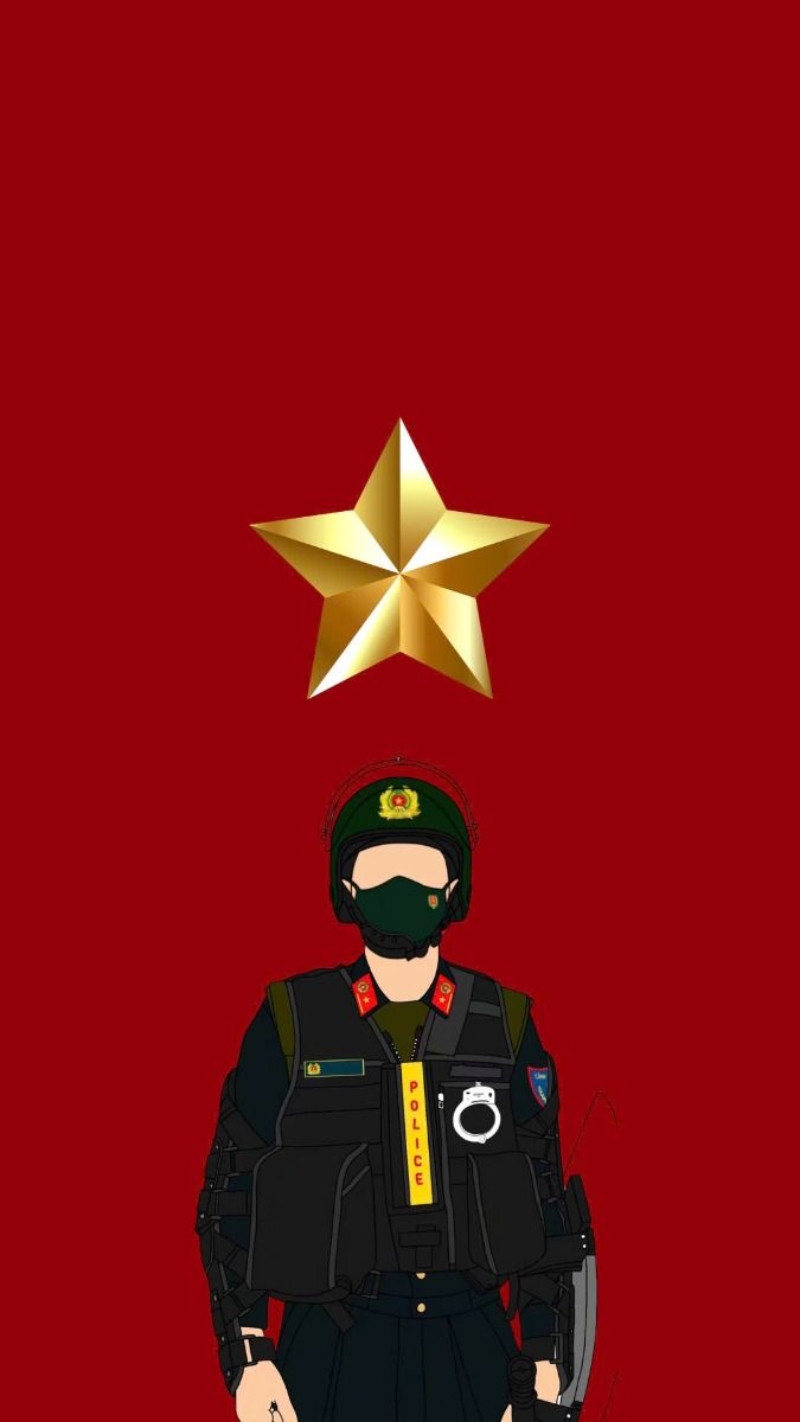 Hình nền 30/4 ngôi sao vàng