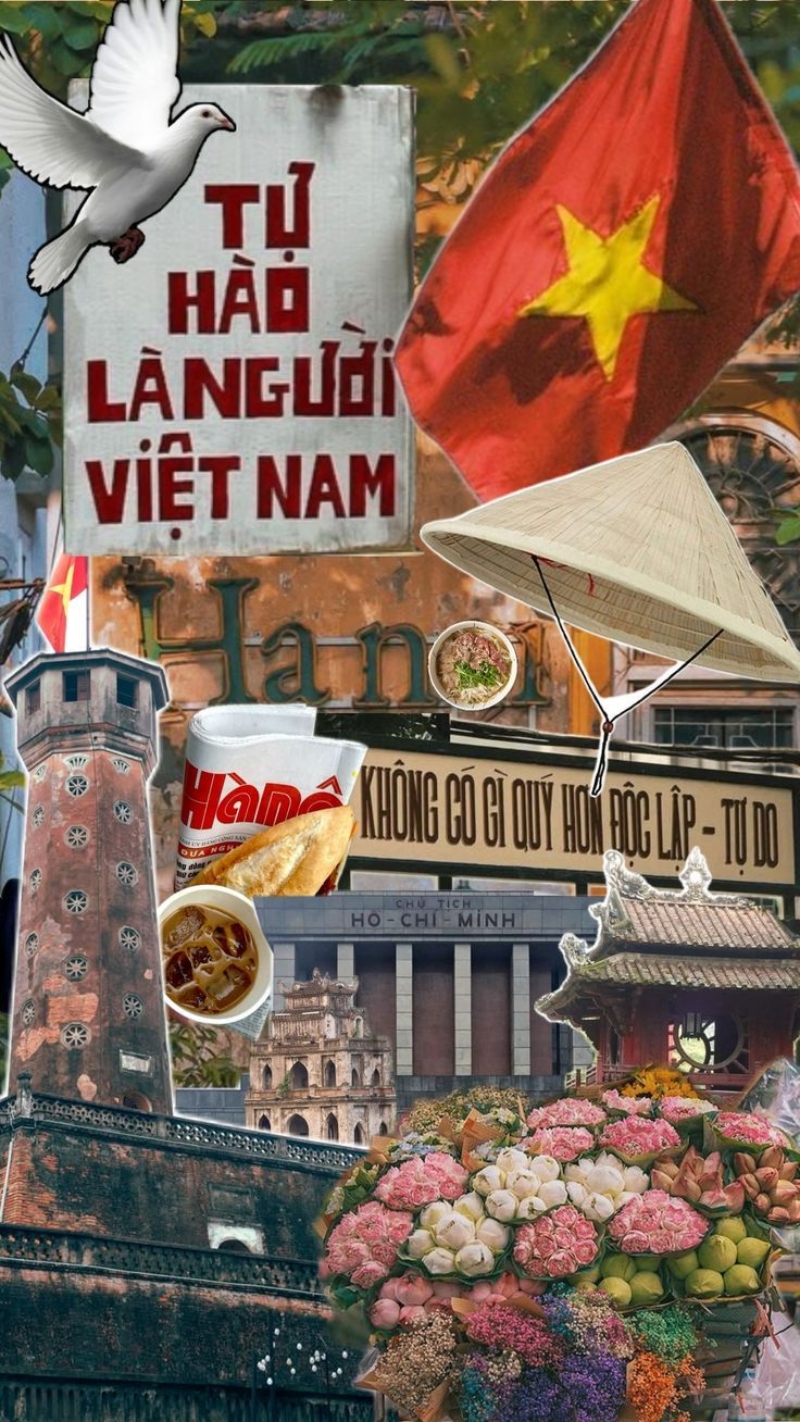 Hình nền 30/4 lá cờ Việt Nam