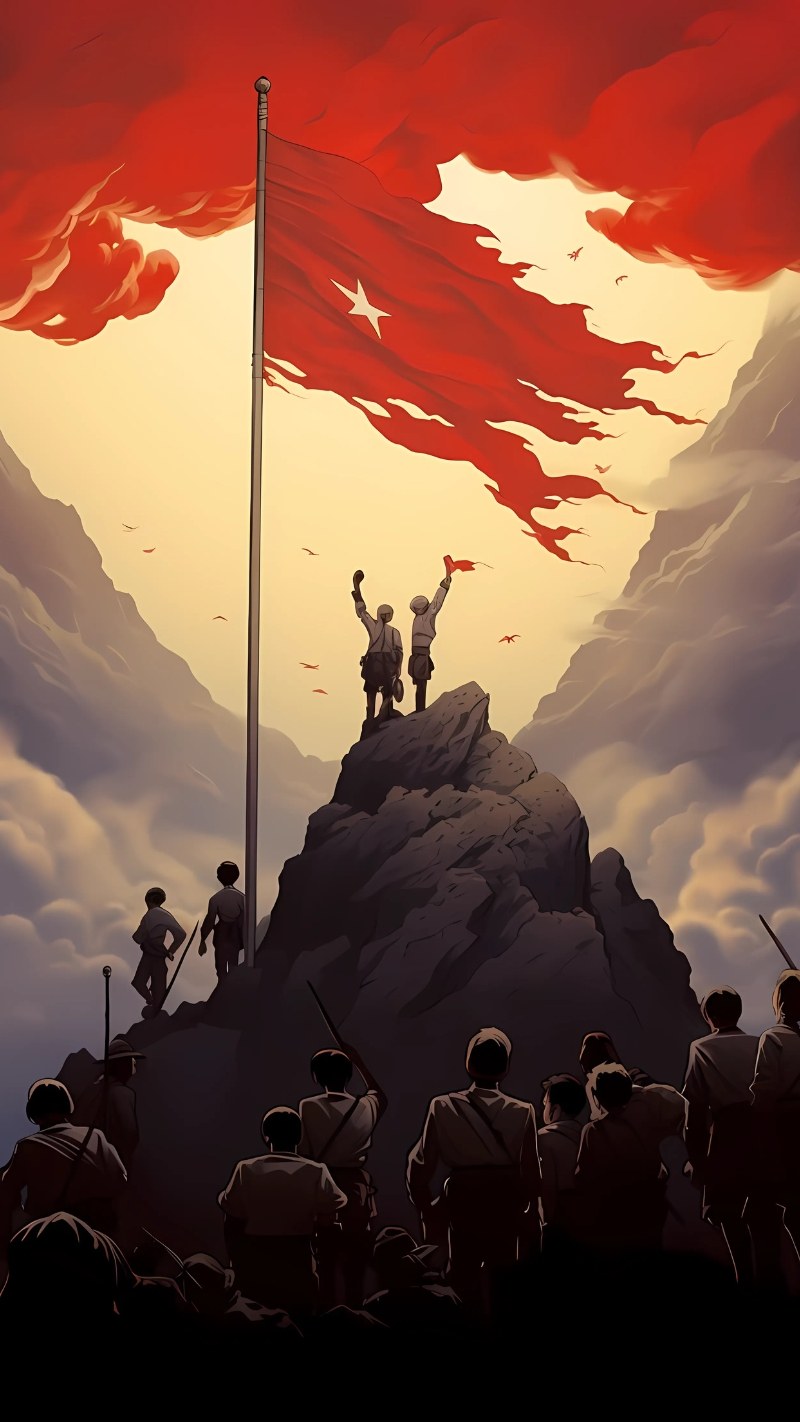 Hình nền 30/4 quốc kỳ Việt Nam