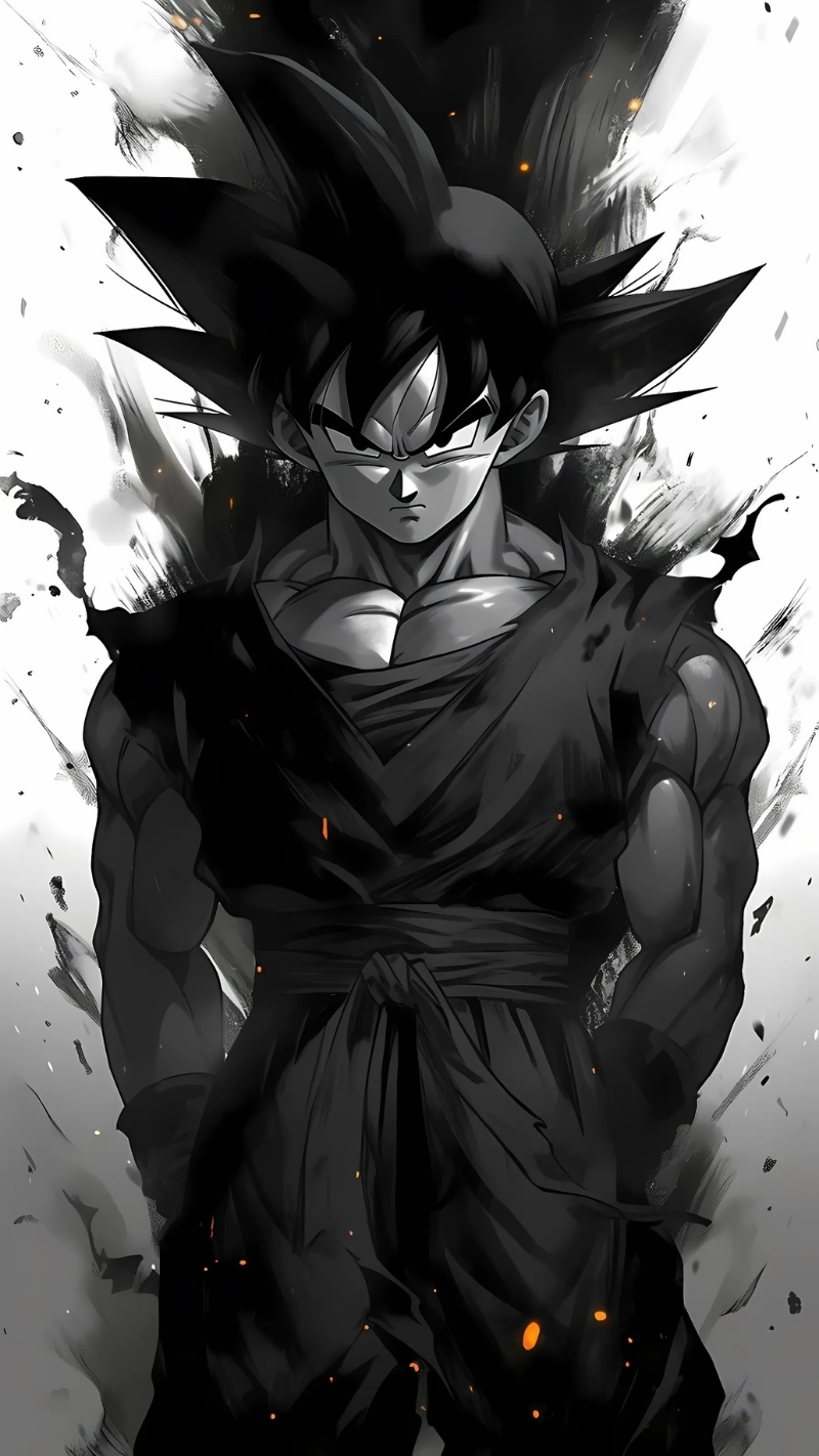 Hình ảnh Goku 3D siêu nét