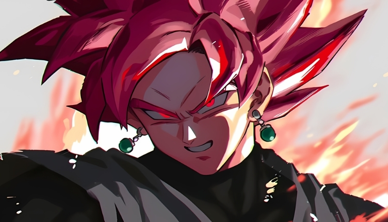 Hình nền 7 viên ngọc rồng Goku Black Rose HD