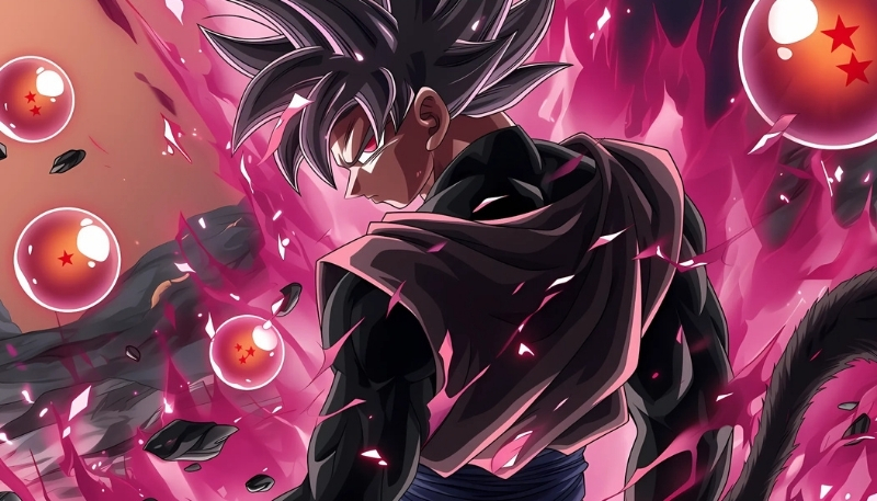 Hình nền Black Goku biến hình Rose