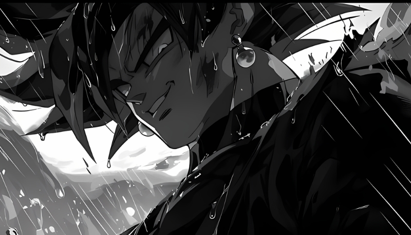 Hình nền Black Goku đấu Vegeta