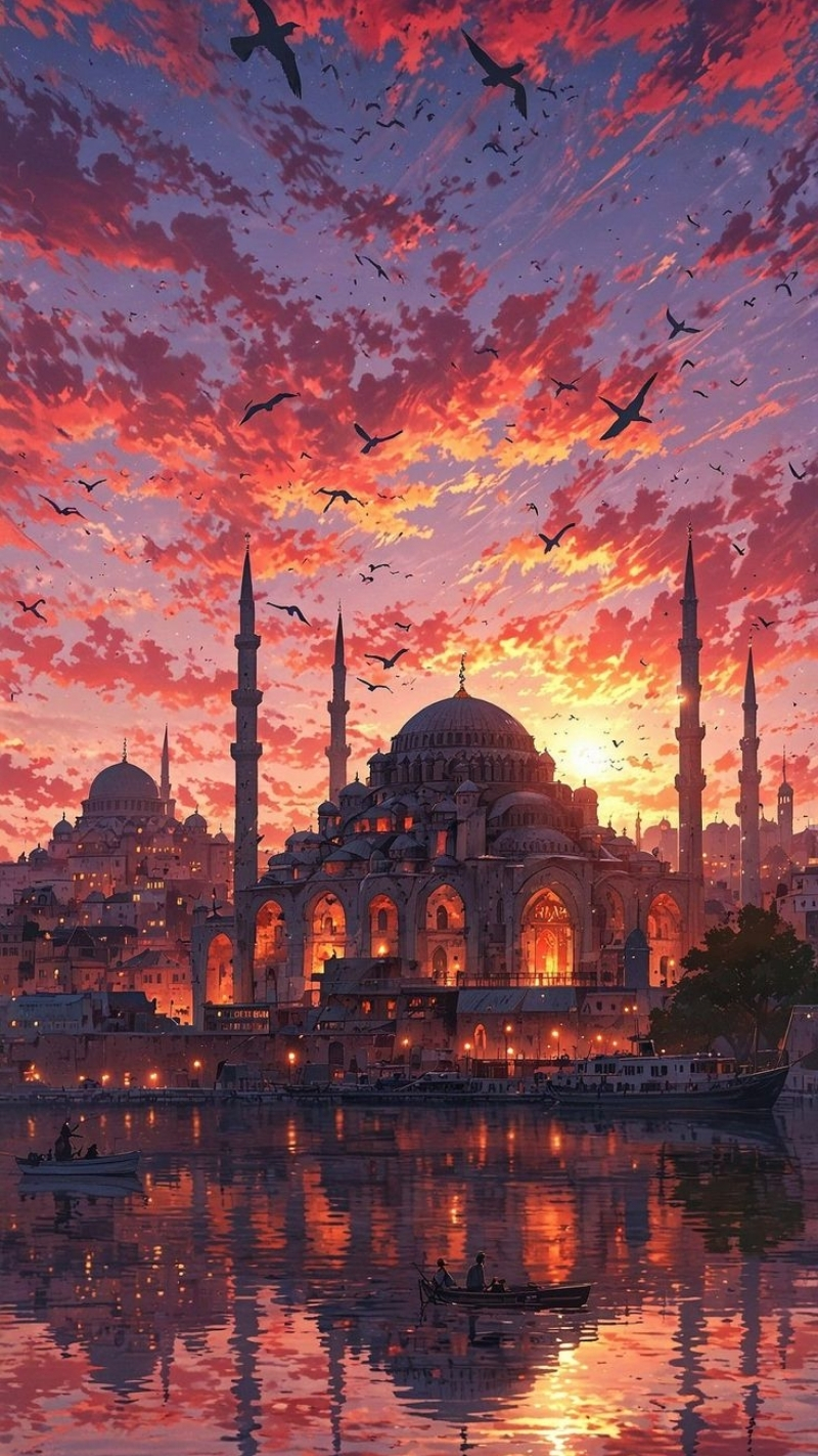 ảnh nền 8d anime hồi hộp