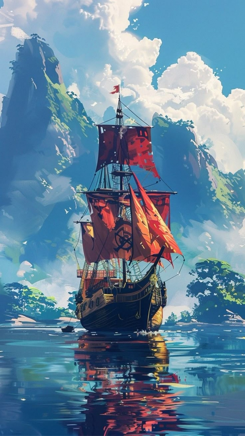 ảnh nền 8d huyền ảo màu sắc