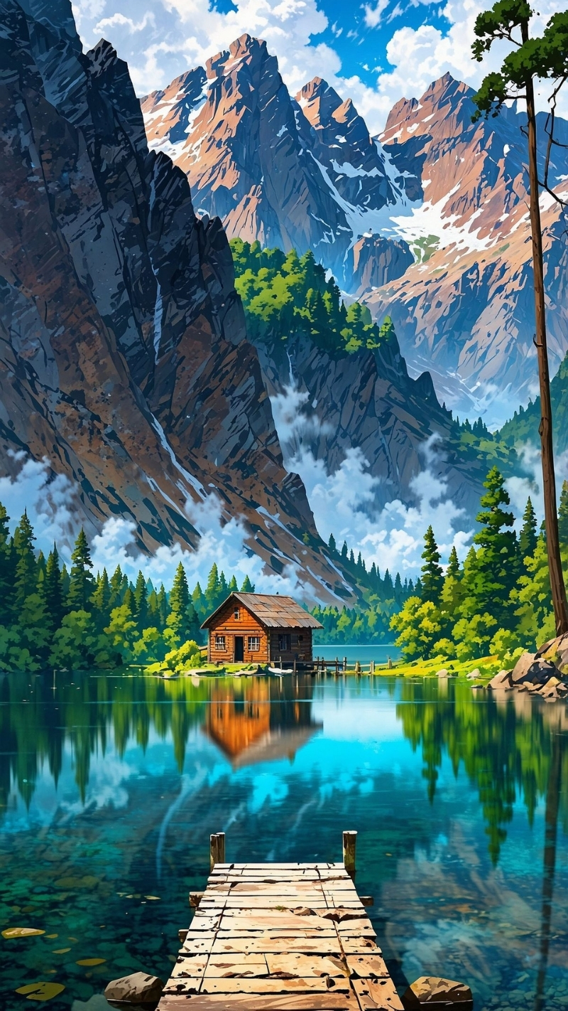 ảnh nền 8d huyền ảo sâu thẳm