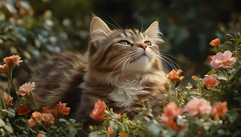 mèo đẹp dịu dàng