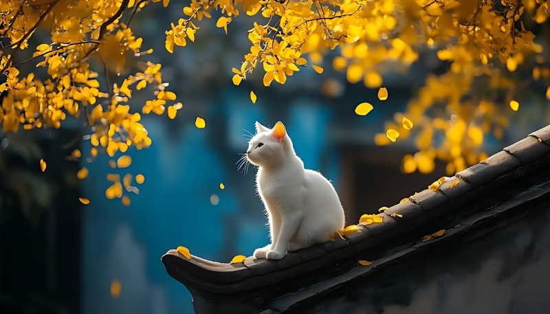 mèo đẹp ngây thơ