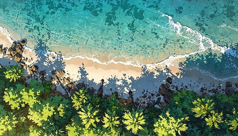 thiên nhiên hùng vĩ