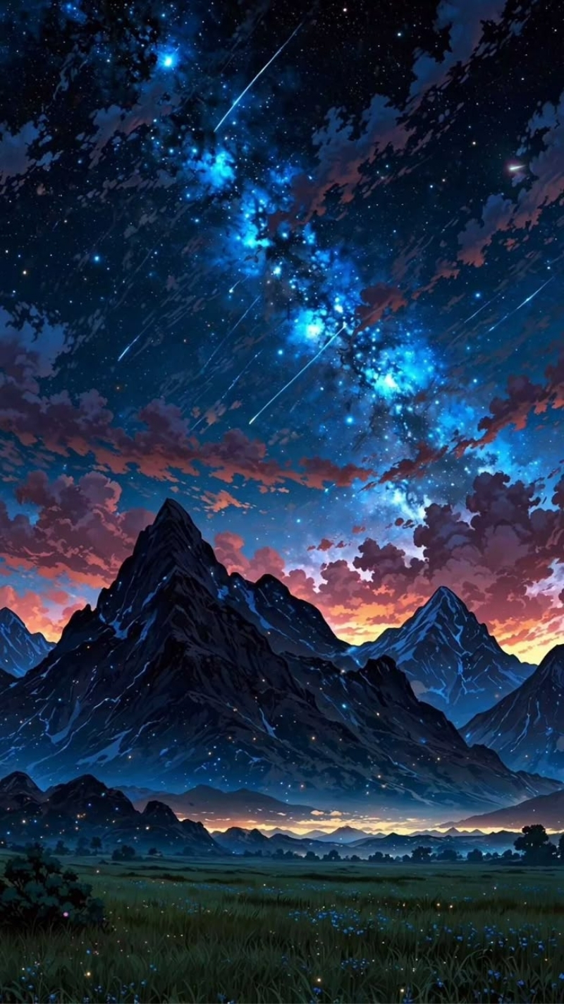 ảnh nền 8d vũ trụ đầy màu