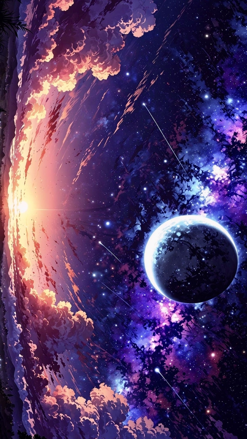 ảnh nền 8d vũ trụ vô tận