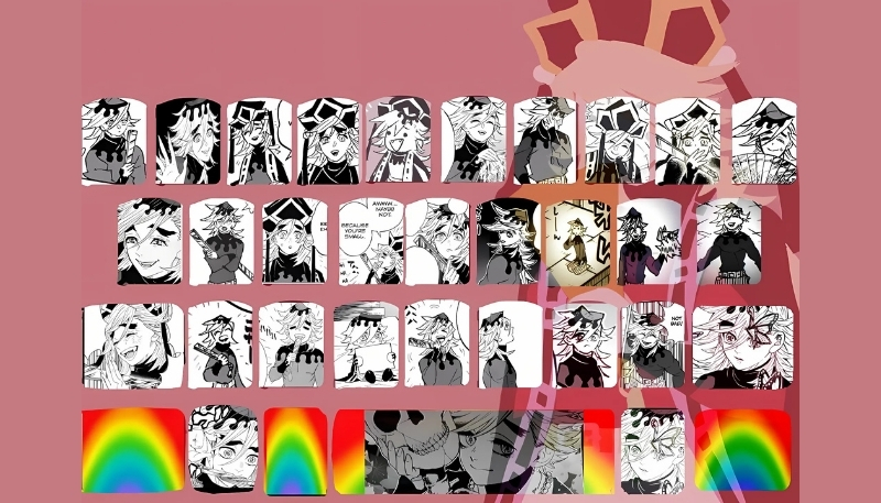 Ảnh nền bàn phím anime hay nhất