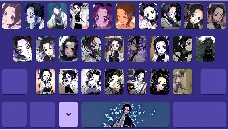 Ảnh nền bàn phím anime lung linh